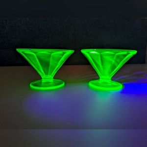 Federal Glass Desert Dishes